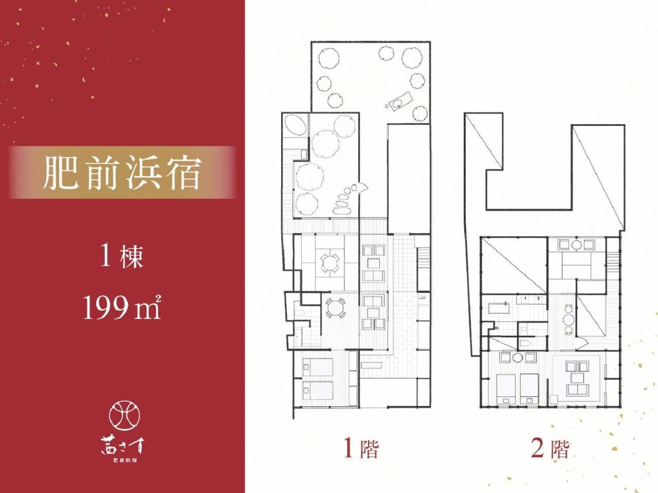 茜さす 肥前浜宿 Akanesasu Hizenhamashuku Hamamachi Extérieur photo